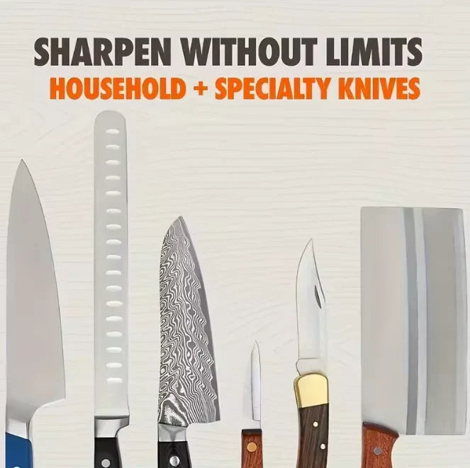 RollBlade™ Rolling Knife Sharpener Kit